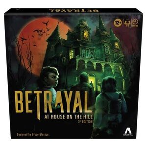Avalon Hill Hasbro Gaming Betrayal at The House on The Hill 3rd Edition